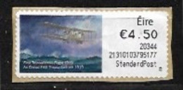 IRELAND 2020 POST & GO LABEL 1st TRANSATLANTIC FLIGHT - Affrancature Meccaniche/Frama