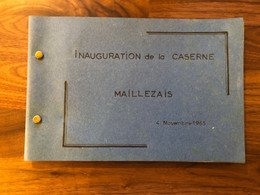 Maillezais * RARE Recueil De 11 Photos * Inauguration De La Caserne De Gendarmerie Nationale 4 Novembre 1965 - Maillezais