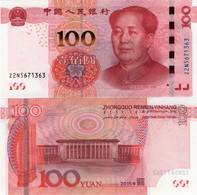 CHINA, P.R.        100 Yuan        P-909[2]       2015        UNC - Chine