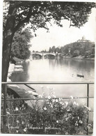 AB1267 Torino - Fiume Po E Monte Dei Cappuccini - Panorama Dal Valentino / Viaggiata 1955 - Fiume Po