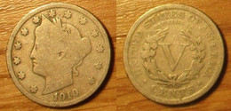 USA - 5 Cents 1910 - 1883-1913: Liberty