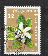 Timbres Oblitérés De Polynésie Française, N°129 YT, Fleur, Gardénia Tahitensis - Oblitérés
