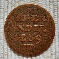 Netherlands East Indies/Sumatra 1839 - 1Cent/1 Duit - KM# 290 - Indes Néerlandaises