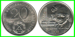 ( GERMANY ) REPUBLICA DEMOCRATICA DE ALEMANIA AÑO 1979 ( RDA ) 30TH ANNIVERSARY - EAST GERMAN REGIME MONEDA DE 20-DM - Sammlungen