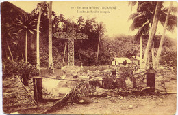 C. P. A. : Tahiti : HUAHINE : Tombe Du Soldat Français - Tahiti