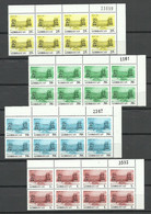 Delcampe - ASERBAIDSCHAN AZERBAIDJAN 1993 Michel 107 - 110 As 10-blocks Regierungspalat Architecture - Aserbaidschan