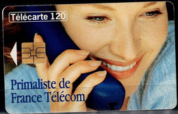 FRANCE 1996 PHONECARD  PRIMALISTE DE FRANCE TELECOM USED VF!! - 600 Agences