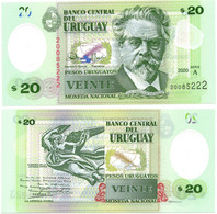 Uruguay 20 Pesos 2020  P-New UNCIRCULATED - Uruguay