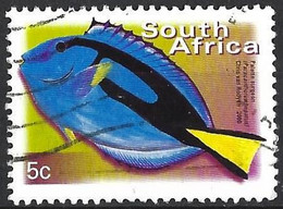 South Africa 2002 - Mi 1285C - YT 1127 Ca ( Palette Surgeonfish ) Perf. 13 - Gebruikt