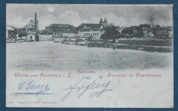 Gruss Aus  SAARBURG  1898 - Sarrebourg