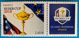 France 2018 : Golf, Ryder Cup N° 5245A Oblitéré - Gebraucht