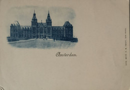 Amsterdam // Fraaie Vroege Rijksmuseum Ca 1899 - Amsterdam