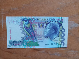 Billete De Santo Tome Y Principe De 5000 Dobras, Año 1996, UNC - Sao Tome And Principe