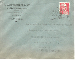 France Enveloppe Publicitaire Ets CVarin-Bernier & Cie  GRAY (70 Haute Saône) - Other & Unclassified