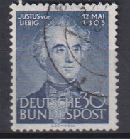 Bundesrepublik Deutschland 1953 MiNr. 166 Gest./used Justus Von Liebig - Used Stamps