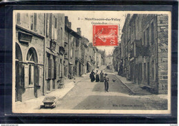 43. Montfaucon En Velay. Grande Rue - Montfaucon En Velay