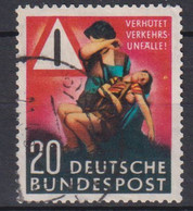 Bundesrepublik Deutschland 1953 MiNr. 162 Gest./used Verkehrsunfallverhütung/Traffic Safety - Used Stamps
