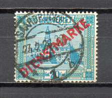 SARRE SERVICE   N° 7   OBLITERE  COTE 0.50€    INDUSTRIE - Dienstmarken