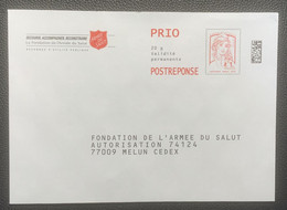 PAP119 - PAP Réponse  Neuf 110x154 Marianne De Ciappa-Kavena Tarif PRIO Repiqué Armée Du Salut 16P198 - Prêts-à-poster:Answer/Ciappa-Kavena