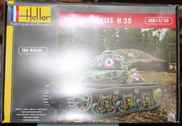 Maquette HELLER 1/35  HOTCHKISS H35 - Army