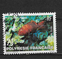 Timbres Oblitérés De Polynésie Française, N°162 YT, Faune Marine, Poissons - Usati