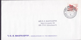 Denmark C. E. BASTS Eftf. Ingerslevsgade POSTKONTORET KBHVN's. FRIHAVN 1980 Cover Brief Europa CEPT (Cz. Slania) - Cartas & Documentos