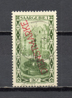 SARRE SERVICE   N° 20   OBLITERE  COTE 0.65€    FONTAINE - Dienstzegels