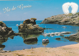 56 GROIX -    ILE DE GROIX  Des Criques Accueillantes Au Creux Des Falaises "Port St Nicolas".  SUP PLAN - Groix