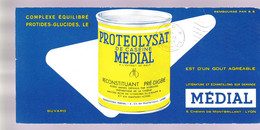 BUVARD - PROTEOLYSAT - MÉDIAL - Produits Pharmaceutiques