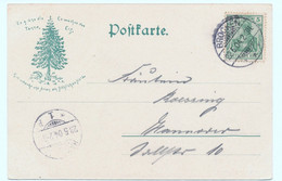 Postkarte / Postcard 1904 - Bahnhof Und Hotel Auf Dem Brocken. Gruss Aus Dem Harz - Andere & Zonder Classificatie