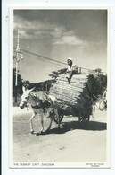 Zanzibar Rp Postcard Donkey Cart Unused - Tanzania