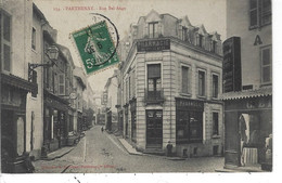 79 - PARTHENAY - T.Belle Vue Animée De La Rue Bel Ange ( Pharmacie De 1ère Classe) - Parthenay