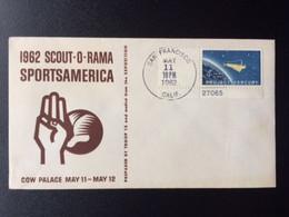 UNITED STATES USA 1962 COVER SCOUT-O-RAMA VERENIGDE STATEN AMERICA SCOUTING - 1961-80
