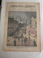 # DOMENICA DEL CORRIERE N 47 /1928 MASCALI ERUZIONE ETNA / ORIGINI DI MUSSOLINI / PISA / CASA PER MUSICISTI - First Editions