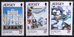 EUROPA 1993 - JERSEY                    N°  606/608                        NEUF** - 1993