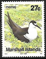 Marshall Islands - MNH ** 1991 :     Sooty Tern  -  Onychoprion Fuscatus - Gaviotas