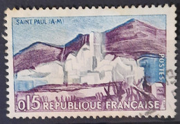 FRANCE - Variété - N°1311b- Clocher Sans Fenêtre - Oblitéré (o) - Curiosità: 1960-69 Usati