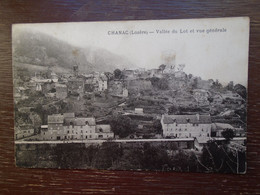 Carte Assez Rare à Ce Prix De Départ , Chanac , Vallée Du Lot Et Vue Générale - Chanac