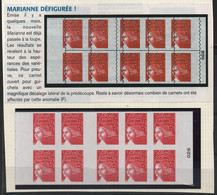 LOT 360 - FRANCE CARNET 3419 - C2b -  PREDECOUPE DECALEE - Cote 350,00 € - Postzegelboekjes