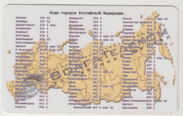 RUSSIA - Codes Russian Cities, Volga Telecom - Ulianovsk, 15 U, Used - Russia