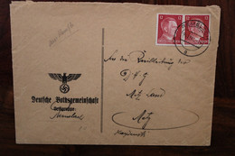 1941 Remelach Remilly Allemagne Dt Reich Cover Occupation Besetzung Löthringen Lorraine Westmark - Guerre De 1939-45