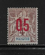 MAYOTTE ( FRMAY - 230 )  1912  N° YVERT ET TELLIER  N° 22  N* - Neufs