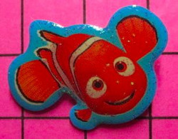 SPEDIS Pin's Pins / Beau Et Rare / THEME : DISNEY / PERSONNAGE DU DESSIN ANIME PIXAR "NEMO" - Disney