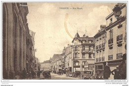 VERDUN ..-- Rue MAZEL . Vers BRAINE - LE - COMTE ( Mr Mme Gaston DUTRY ) . Voir Verso . - Verdun