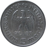 LaZooRo: Germany 5 Mark 1936 F UNC - Silver - 5 Reichsmark