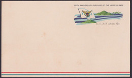 USA  6c Virgin Islands PSC - UNUSED @D7152 - 1961-80