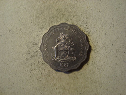 MONNAIE BAHAMAS 10 CENTS 1987 - Bahama's