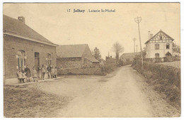 CPA JALHAY ANIMEE, ANIMATION, ENFANTS DEVANT LA LAITERIE ST SAINT MICHEL, PROVINCE DE LIEGE, BELGIQUE - Jalhay