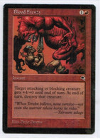 MAGIC The GATHERING  "Blood Frenzy"---TEMPEST (MTG--148-9) - Andere & Zonder Classificatie