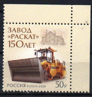 Russia 2020. 150th Anniversary Of The RASKAT Company.   MNH - Neufs